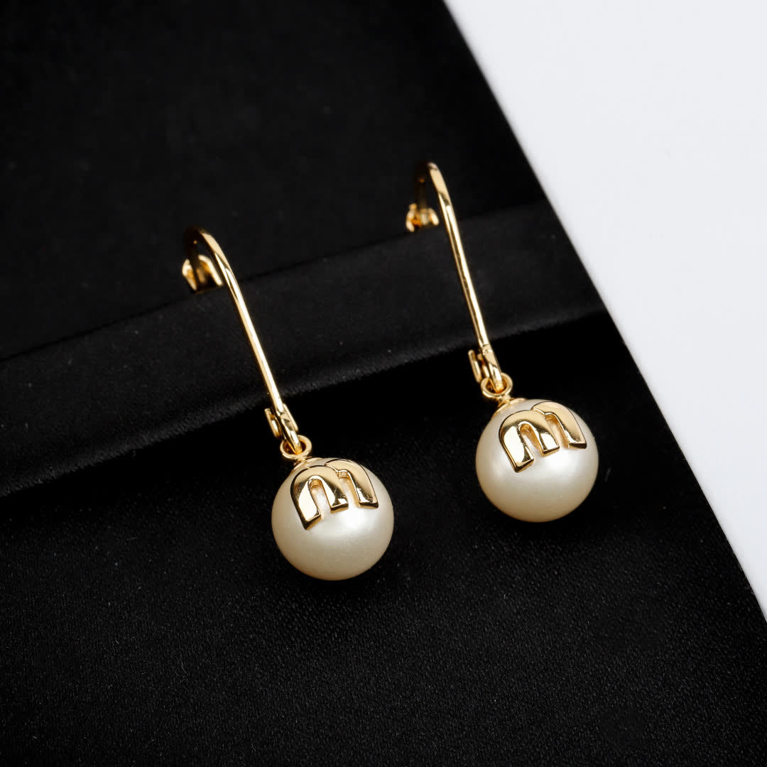 Miu Miu Pearl Earrings